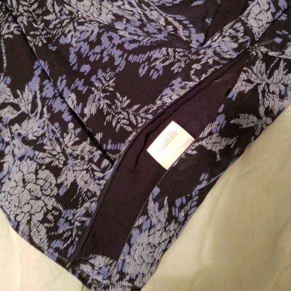 Covington Woman Blouse NWT 18W Blue & black - Picture 6 of 8
